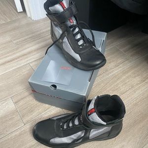 Vintage Men’s Prada High Top Sneakers
